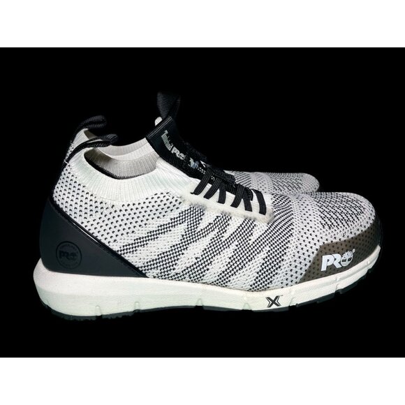 Timberland PRO Womens Radius Knit Slip-On White Safety Shoes Size 7.5 - Picture 5 of 8